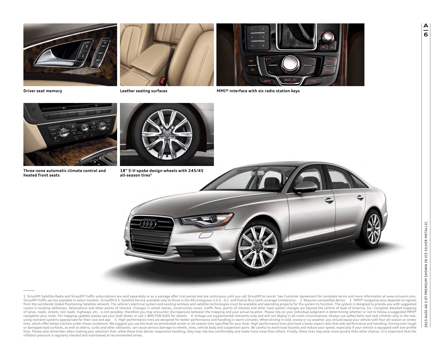 2015 Audi A6 Brochure Page 23